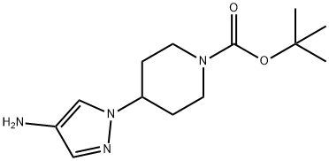 tert-butyl 4-(4-amino-1H-pyrazol-1-yl)piperidine-1-carboxylate