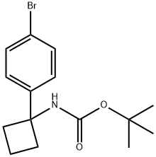 tert-Butyl (1-(4-bromophenyl)cyclobutyl)carbamate