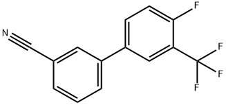 3-[4-Fluoro-3-(trifluoromethyl)phenyl]benzonitrile