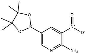 2-Amino-3-nitropyridine-5-boronic acid pinacol ester