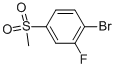 1-Bromo-2-fluoro-4-(methylsulfonyl)benzene