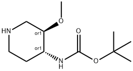 trans-4-(Boc-amino)-3-methoxypiperidine