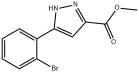 Methyl 5-(2-bromophenyl)-1h-pyrazole-3-carboxylate