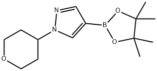 1-(oxan-4-yl)-4-(tetramethyl-1,3,2-dioxaborolan-2-yl)-1H-pyrazole