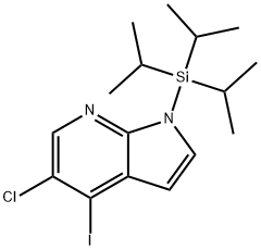 5-Chloro-4-iodo-1-(triisopropylsilyl)-1H-pyrrolo[2,3-b]pyridine
