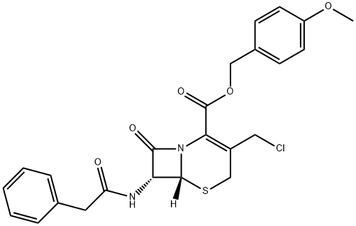 4-Methoxybenzyl 3-Chloromethyl-7-(2-phenylacetamido)-3-cephem-4-carboxylate