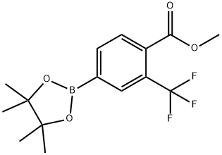 Methyl 4-(4,4,5,5-tetramethyl-1,3,2-dioxaborolan-2-yl)-2-(trifluoromethyl)benzoate
