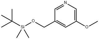 3-((tert-Butyldimethylsilyloxy)methyl)-5-methoxypyridine