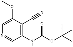 tert-Butyl 4-cyano-5-methoxypyridin-3-ylcarbamate