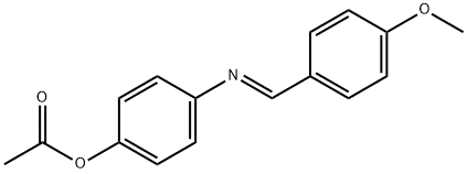 N-(4-Methoxybenzylidene)-4-acetoxyaniline