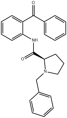 (R)-N-(2-Benzoylphenyl)-1-benzylpyrrolidine-2-carboxamide