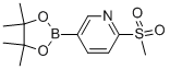 2-(methylsulfonyl)pyridine-5-boronic acid pinacol ester
