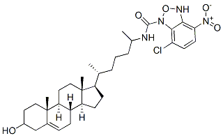 25-[N-[(7-nitro-2-1,3-benzoxadiazol-4-yl)methyl]amino]-27-norcholesterol