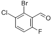 2-Bromo-3-chloro-6-fluorobenzaldehyde