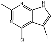 4-Chloro-5-iodo-2-methyl-7H-pyrrolo[2,3-d]pyrimidine