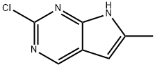 2-chloro-6-methyl-7H-pyrrolo[2,3-d]pyrimidine