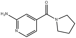 4-(1-Pyrrolidinylcarbonyl)-2-pyridinamine