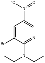 3-Bromo-2-(N,N-diethylamino)-5-nitropyridine