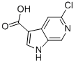 5-Chloro-1H-pyrrolo[2,3-c]pyridine-3-carboxylic acid