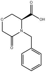 (S)-4-Benzyl-5-oxomorpholine-3-carboxylic acid