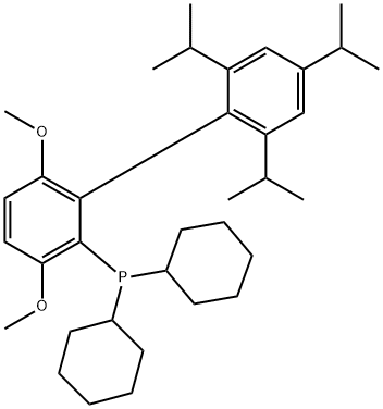 Dicyclohexyl(2',4',6'-triisopropyl-3,6-dimethoxy-[1,1'-biphenyl]-2-yl)phosphine