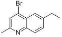 4-Bromo-6-ethyl-2-methylquinoline