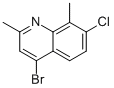 4-Bromo-7-chloro-2,8-dimethylquinoline