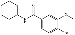 N-Cyclohexyl 4-bromo-3-methoxybenzamide