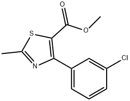 Methyl 4-(3-chlorophenyl)-2-methylthiazole-5-carboxylate