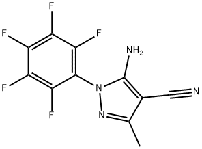 5-Amino-4-cyano-3-methyl-1-(perfluorophenyl)pyrazole