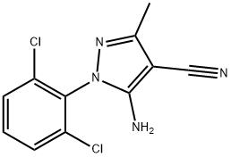 5-Amino-4-cyano-1-(2,6-dichlorophenyl)-3-methylpyrazole