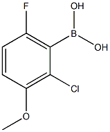 2-Chloro-6-fluoro-3-methoxyphenylboronic acid