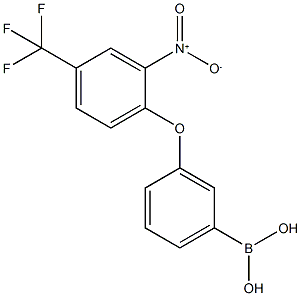 3-(2-Nitro-4-trifluoromethylphenoxy)phenylboronic acid