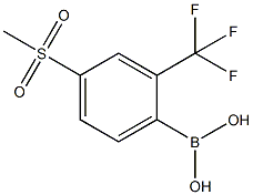 4-(Methylsulfonyl)-2-(trifluoromethyl)phenylboronic acid