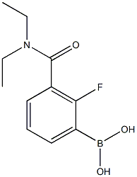 3-(Diethylcarbamoyl)-2-fluorophenylboronic acid
