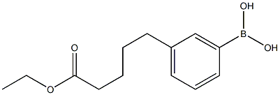 3-(4-Carboethoxybutyl)phenylboronic acid