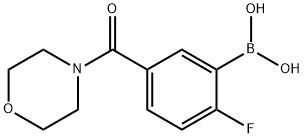 2-Fluoro-5-(morpholine-4-carbonyl)phenylboronic acid