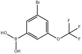 3-Bromo-5-(trifluoromethoxy)phenylboronic acid