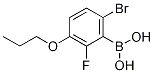 6-Bromo-2-fluoro-3-propoxyphenylboronic acid