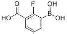 3-Carboxy-2-fluorophenylboronic acid
