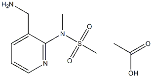 N-(3-(Aminomethyl)pyridin-2-yl)-N-methylmethanesulfonamide acetate