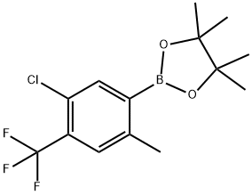 5-Chloro-2-methyl-4-(trifluoromethyl)phenylboronic acid, pinacol ester