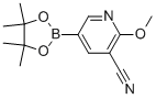 3-Cyano-2-methoxypyridine-5-boronic acid, pinacol ester