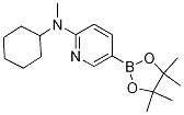 2-(Cyclohexylmethylamino)pyridine-5-boronic acid pinacol ester