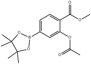 3-Acetoxy-4-methoxycarbonylphenylboronic acid, pinacol ester