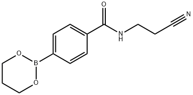 N-(2-Cyanoethyl)-4-(1,3,2-dioxaborinan-2-yl)benzamide