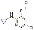 5-Chloro-2-cyclopropylamino-3-fluoropyridine, HCl