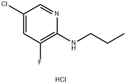 5-Chloro-3-fluoro-2-(N-propylamino)pyridine, HCl