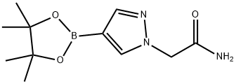 2-(4-(4,4,5,5-Tetramethyl-1,3,2-dioxaborolan-2-yl)-1H-pyrazol-1-yl)acetamide