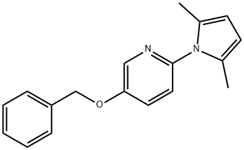 5-(Benzyloxy)-2-(2,5-dimethyl-1H-pyrrol-1-yl)pyridine